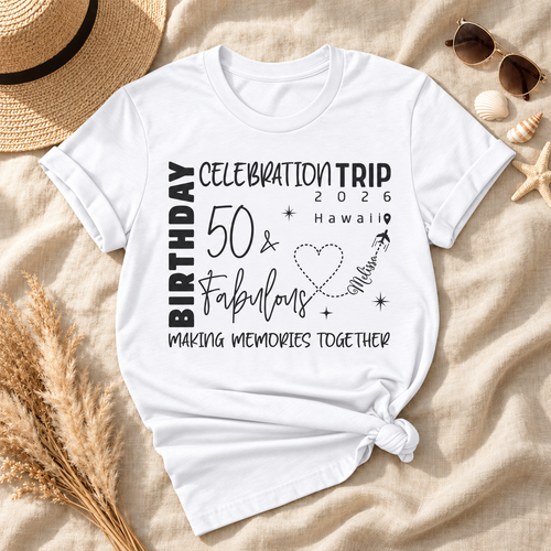 Personalized Birthday Trip With Friends
