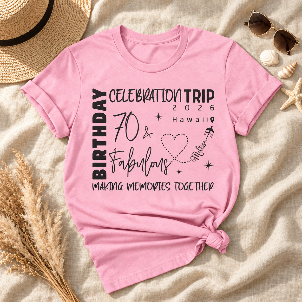 Personalized Birthday Trip With Friends