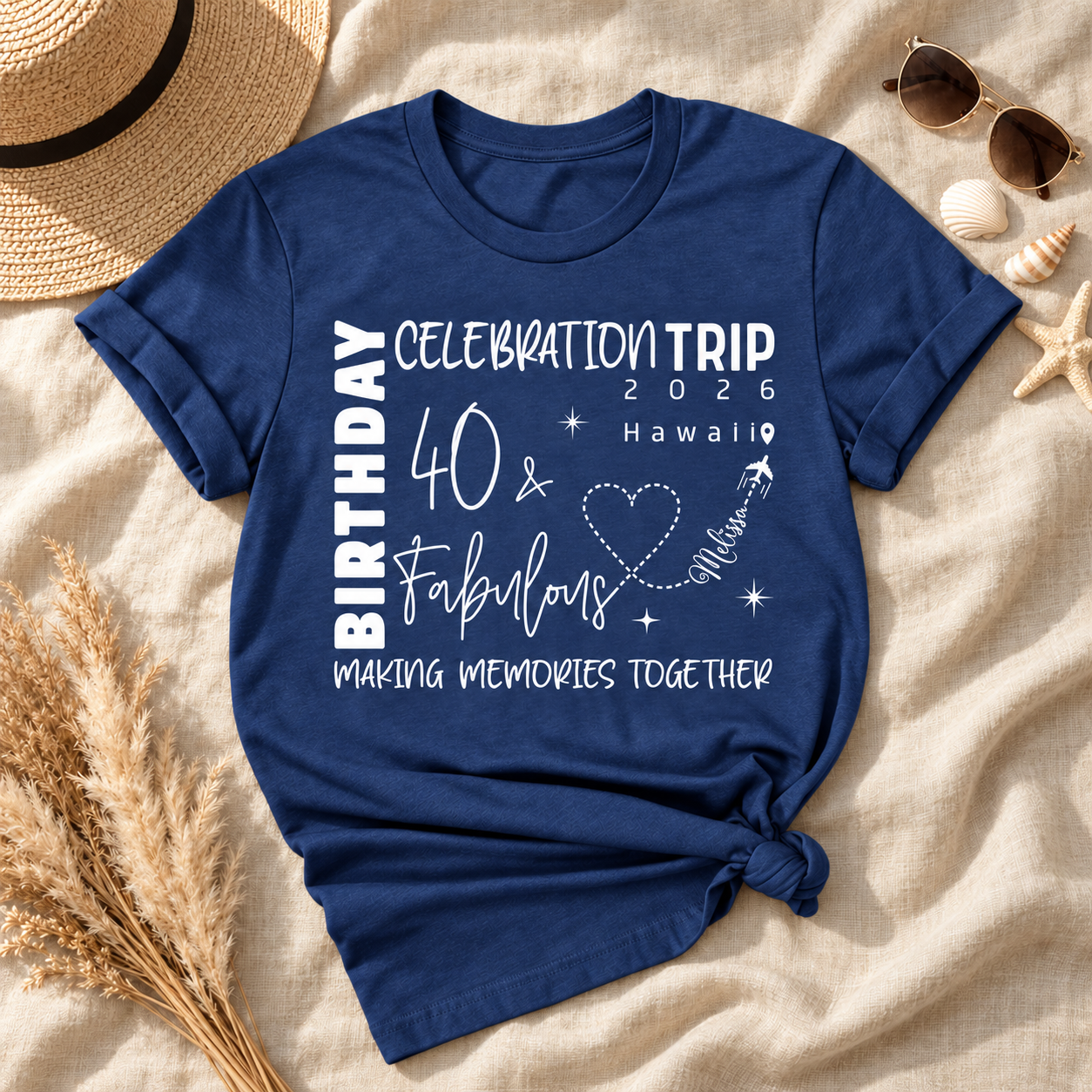 Personalized Birthday Trip With Friends